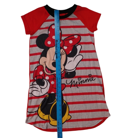 DISNEY Minnie Mouse Girls Pajamas Nightgown Size 10/12 - Picture 4 of 6